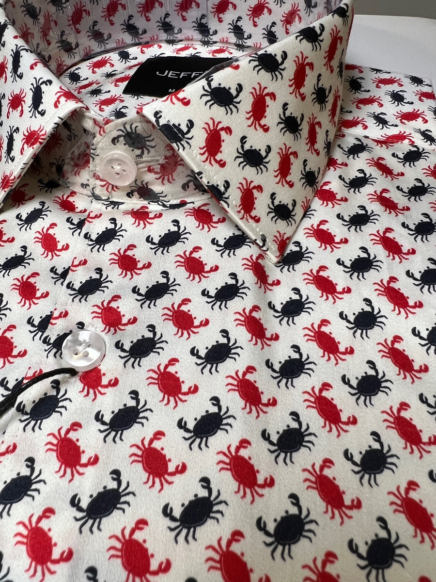 Short sleeve crab shirt